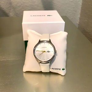 Lacoste Costa Women’s watch white. NWT